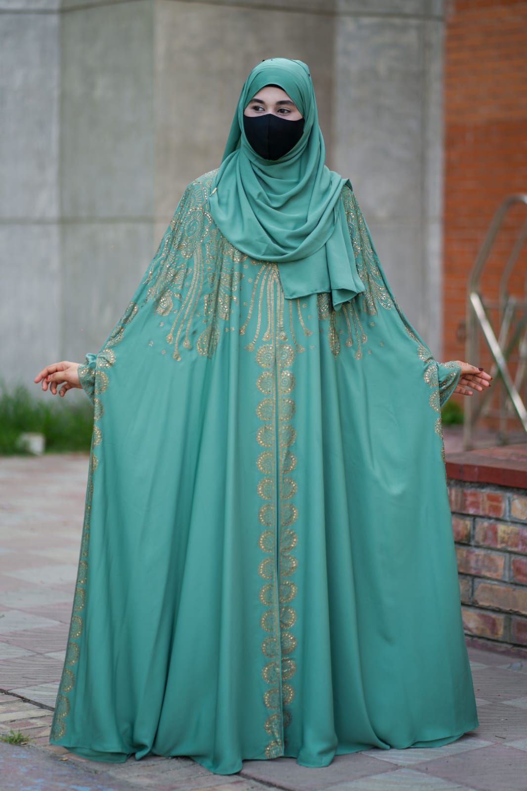 ✨ Luxury Persian Abaya Set ✨